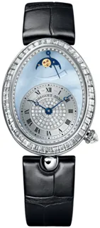 Breguet Reine de Naples 8909BB/VD/964/D00D3L White gold Golden