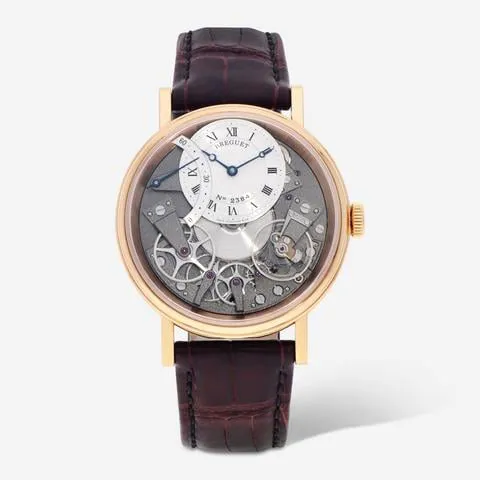 Breguet Tradition 7097BR/G1/9WU 40mm Rose gold Silver