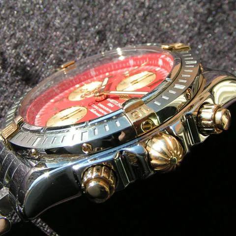 Breitling Chronomat B13356 Yellow gold and Stainless steel Red 11