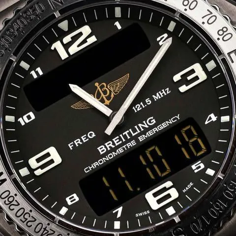 Breitling Emergency E7632110B576 Titanium Black 1