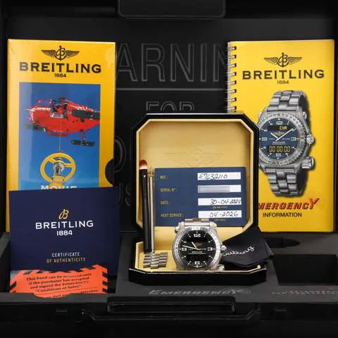 Breitling Emergency E7632110B576 Titanium Black 12