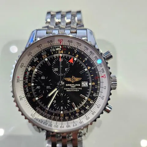 Breitling Navitimer A24322 46mm Stainless steel Black 6