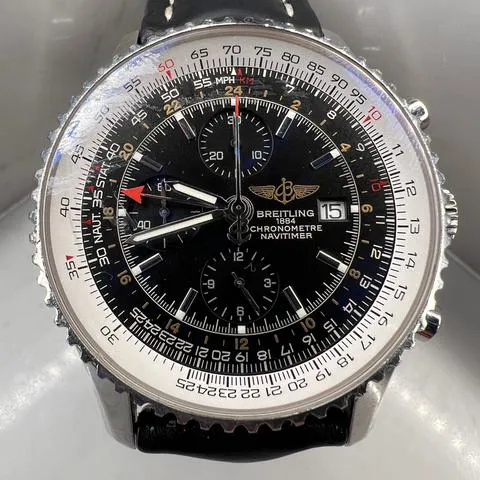 Breitling Navitimer World A2432212/B726 46mm Stainless steel Black 1