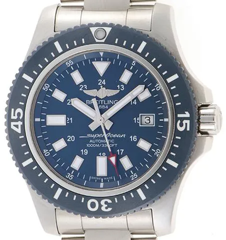 Breitling Superocean Y17393 44mm Stainless steel Blue