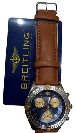 Breitling Windrider B53011 39mm Yellow gold and Stainless steel Blue 3