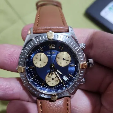 Breitling Windrider B53011 39mm Yellow gold and Stainless steel Blue 6