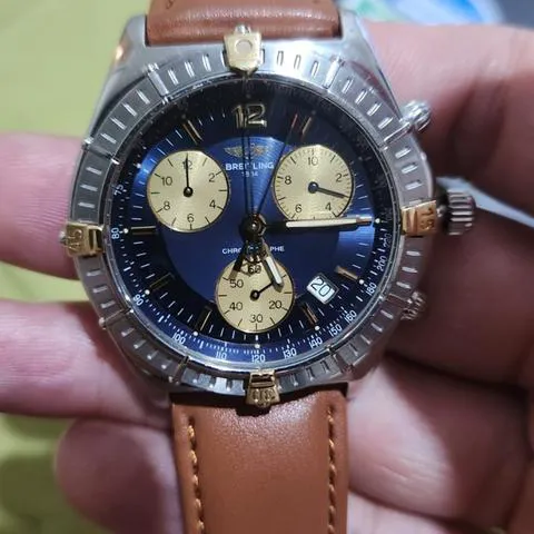 Breitling Windrider B53011 39mm Yellow gold and Stainless steel Blue 7