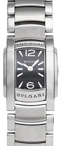 Bulgari Assioma AA26BSS 26mm Stainless steel Black