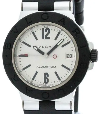 Bulgari Diagono AL 38 TA 38mm Aluminium Silver