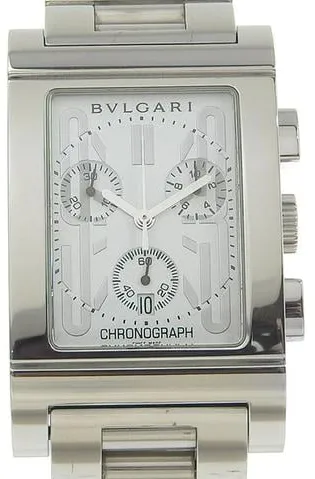 Bulgari Rettangolo RTC49S RTC49S 2.1mm Stainless steel White