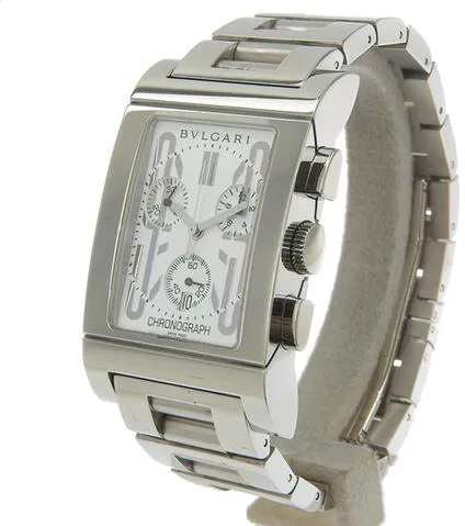 Bulgari Rettangolo RTC49S RTC49S 2.1mm Stainless steel White 1