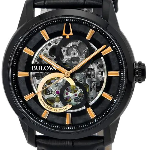 Bulova Classic 98A283 43mm Stainless steel Skeletonized