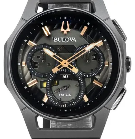 Bulova CURV 98A162 44mm Titanium Gray