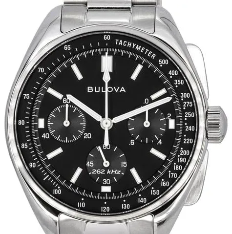 Bulova Lunar Pilot 96K111 43.5mm Stainless steel Black