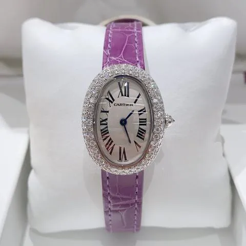 Cartier Baignoire WB509751 31mm White gold White 4