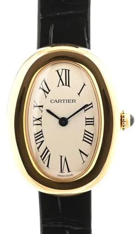 Cartier Baignoire WGBA0022 23mm Yellow gold White