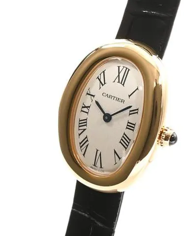 Cartier Baignoire WGBA0022 23mm Yellow gold Silver 1