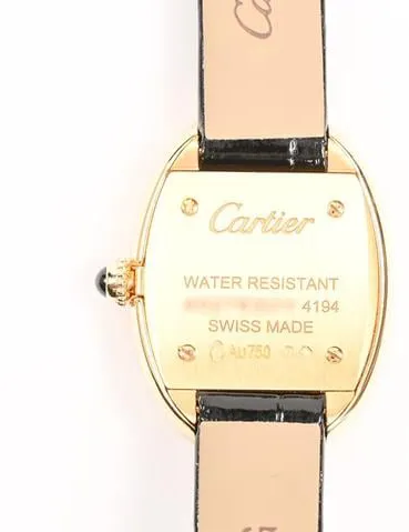 Cartier Baignoire WGBA0022 23mm Yellow gold Silver 5