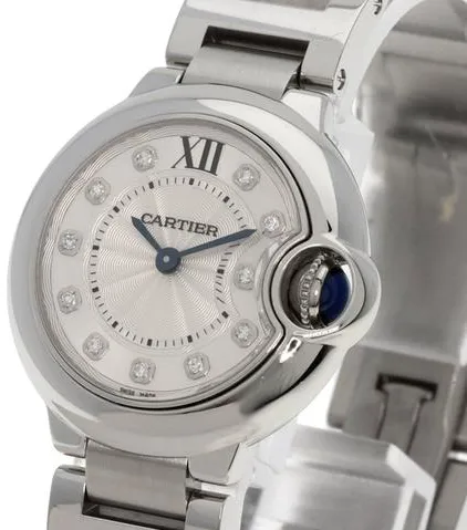 Cartier Ballon Bleu 28mm 28mm Stainless steel Silver 2