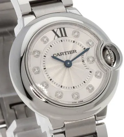 Cartier Ballon Bleu 28mm 28mm Stainless steel Silver 3