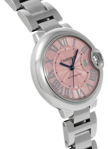 Cartier Ballon Bleu 33mm W6920100 33mm Stainless steel Pink 2