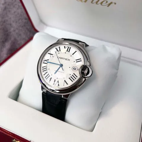 Cartier Ballon Bleu 42mm W69016Z4 42mm Stainless steel Silver 5