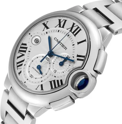 Cartier Ballon Bleu 44mm 63810 44mm Stainless steel Silver 3