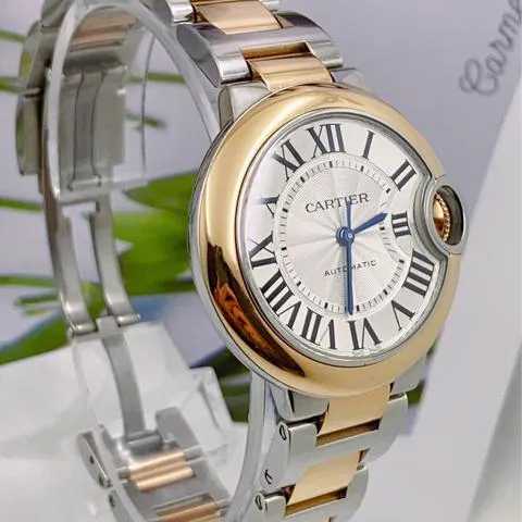 Cartier Ballon Bleu de Cartier w2bb0032 33mm Yellow gold and Stainless steel Silver 1