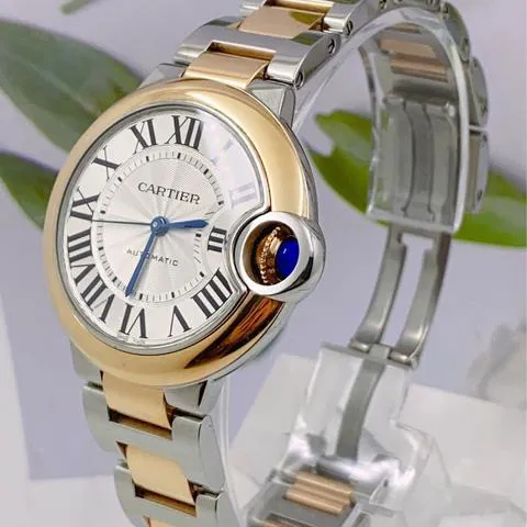 Cartier Ballon Bleu de Cartier w2bb0032 33mm Yellow gold and Stainless steel Silver 2