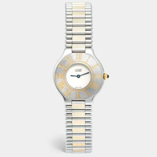 Cartier Must de Cartier Stainless steel White