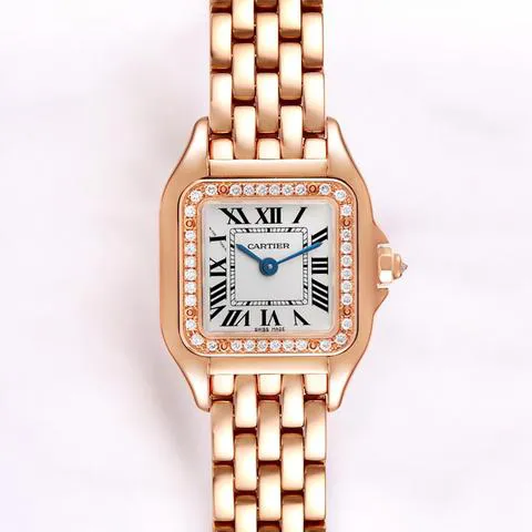 Cartier Panthère WJPN0008 22mm Rose gold Silver