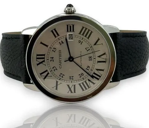 Cartier Ronde Solo de Cartier 3802 42mm Stainless steel White