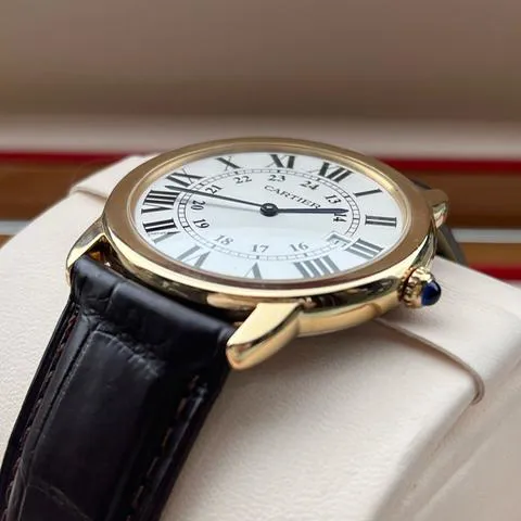 Cartier Ronde Solo de Cartier W6700455 36mm Yellow gold Silver 1