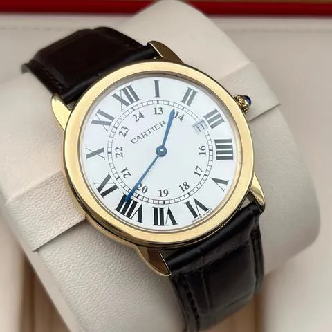 Cartier Ronde Solo de Cartier W6700455 36mm Yellow gold Silver 3