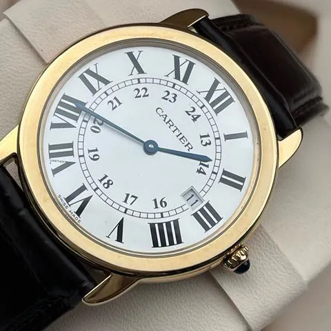 Cartier Ronde Solo de Cartier W6700455 36mm Yellow gold Silver 4