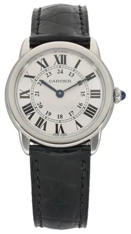 Cartier Ronde Solo de Cartier 29mm Stainless steel Gray