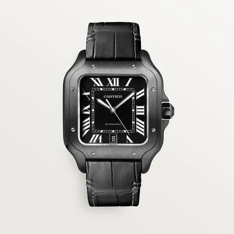 Cartier Santos de Cartier WSSA0039 40mm Stainless steel Black