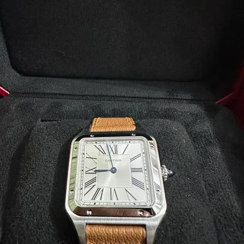 Cartier Santos Dumont WSSA0022 43.5mm Stainless steel Silver 1