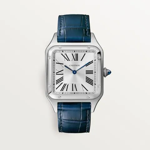 Cartier Santos Dumont WSSA0022 43.5mm Stainless steel Silver