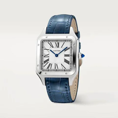 Cartier Santos Dumont WSSA0022 43.5mm Stainless steel Silver 3