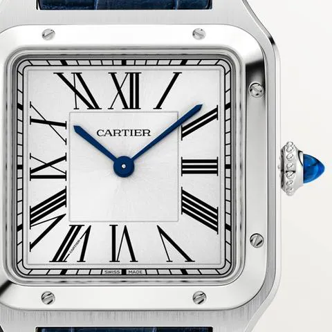 Cartier Santos Dumont WSSA0022 43.5mm Stainless steel Silver 8