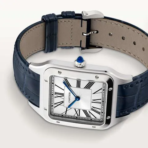 Cartier Santos Dumont WSSA0032 46.5mm Stainless steel Silver 7