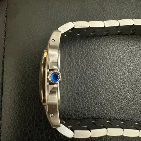 Cartier Santos W20012C4 24mm Yellow gold and Stainless steel White 1