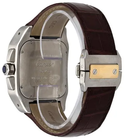 Cartier Santos W20091X7 42mm Stainless steel Champagne 2