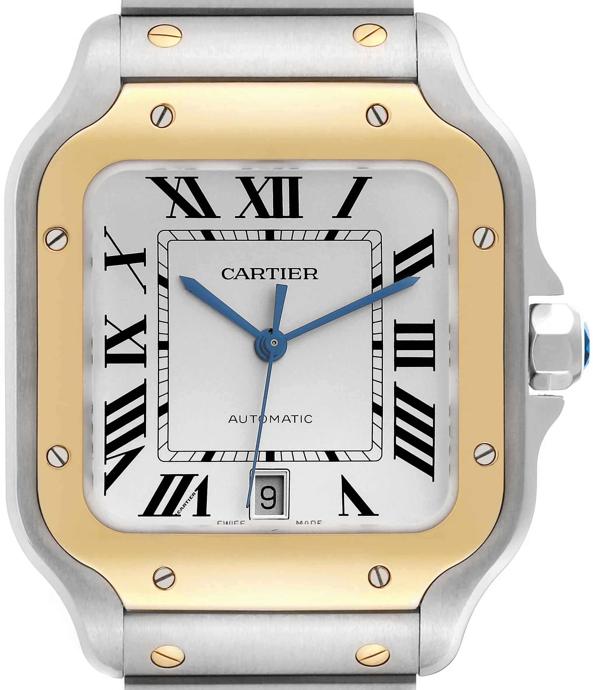 Cartier Santos W2SA0009 40mm Stainless steel Silver 1