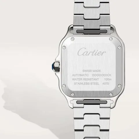 Cartier Santos W2SA0016 35mm Yellow gold and Stainless steel Silver 4