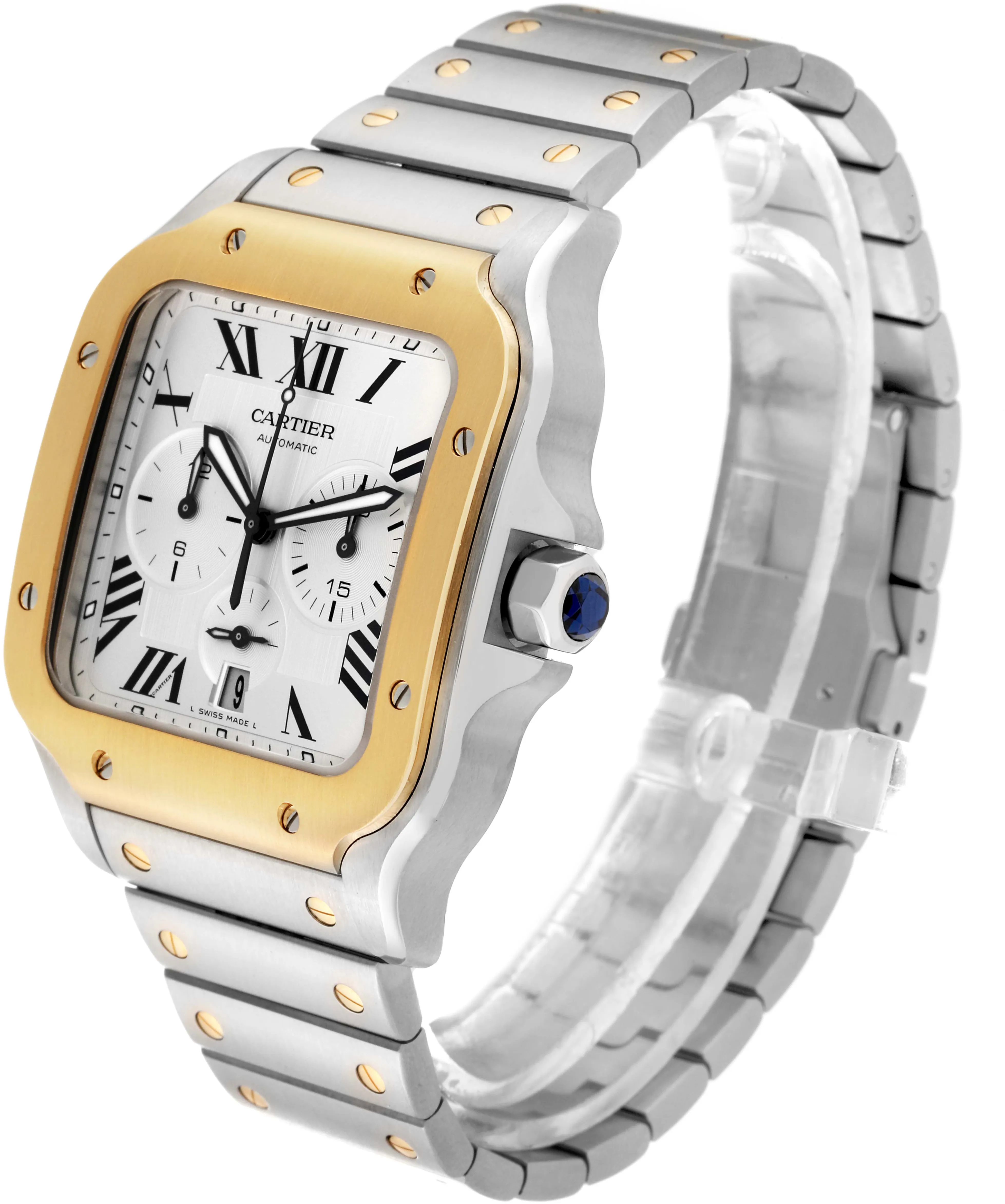 Cartier Santos XL W2SA0008 45mm Stainless steel Satin-brushed silver 4