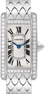 Cartier Tank Américaine WB710009 White gold Silver