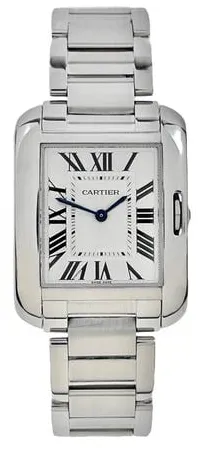 Cartier Tank Anglaise W5310044 26mm Stainless steel Silver