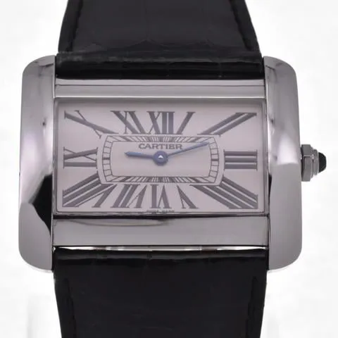 Cartier Tank Divan W6300655 38mm Stainless steel Silver